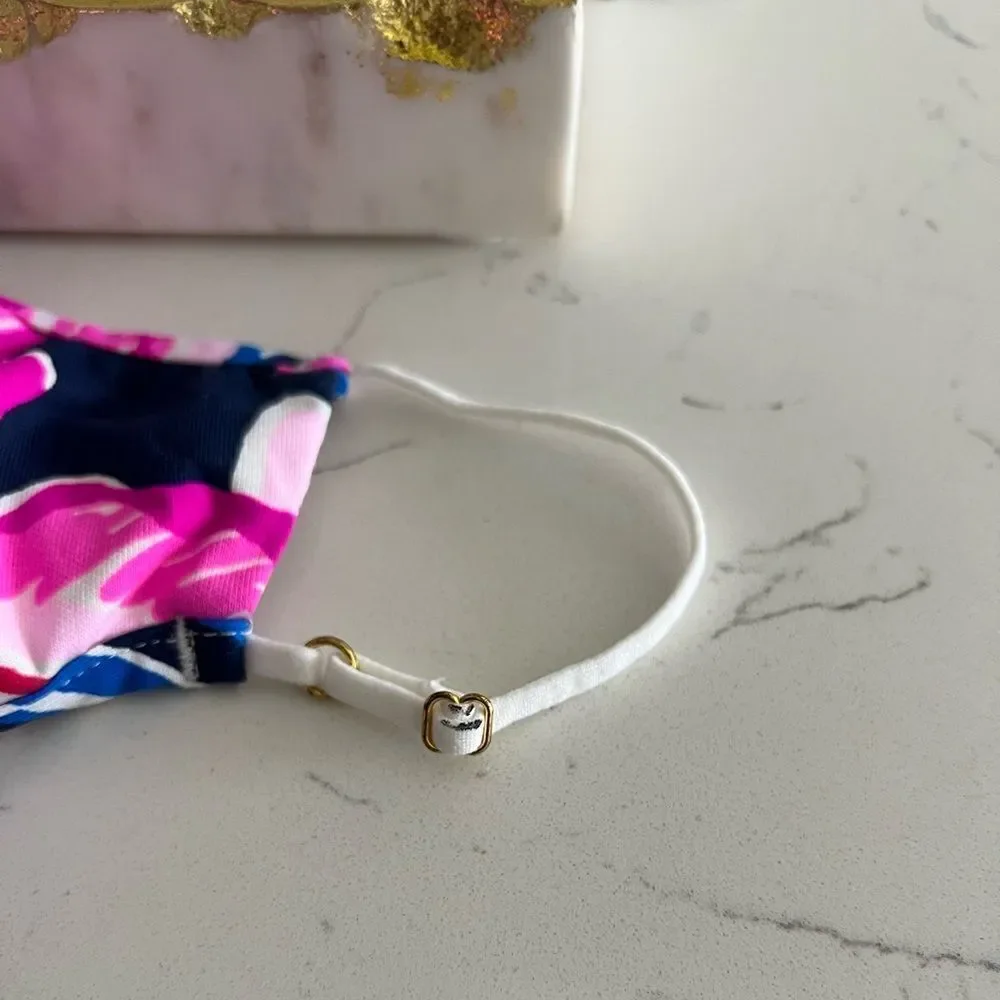 Lilly Pulitzer face mask and accessory bag bundle
